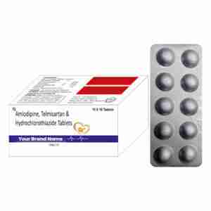 Amlodipine, Telmisartan & Hydrochlorothiazide Tablets