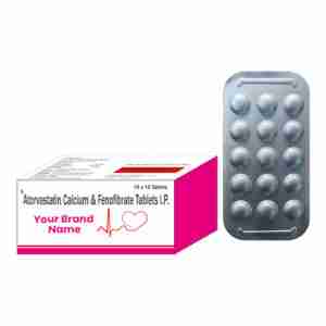Atorvastatin Calcium & Fenofibrate Tablets IP