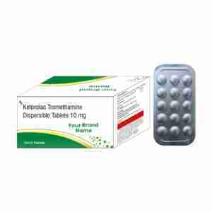 Ketorolac Tromethamine Dispersible Tablets 10 mg