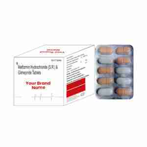Metformin hydrochloride & Glimepiride Tablets